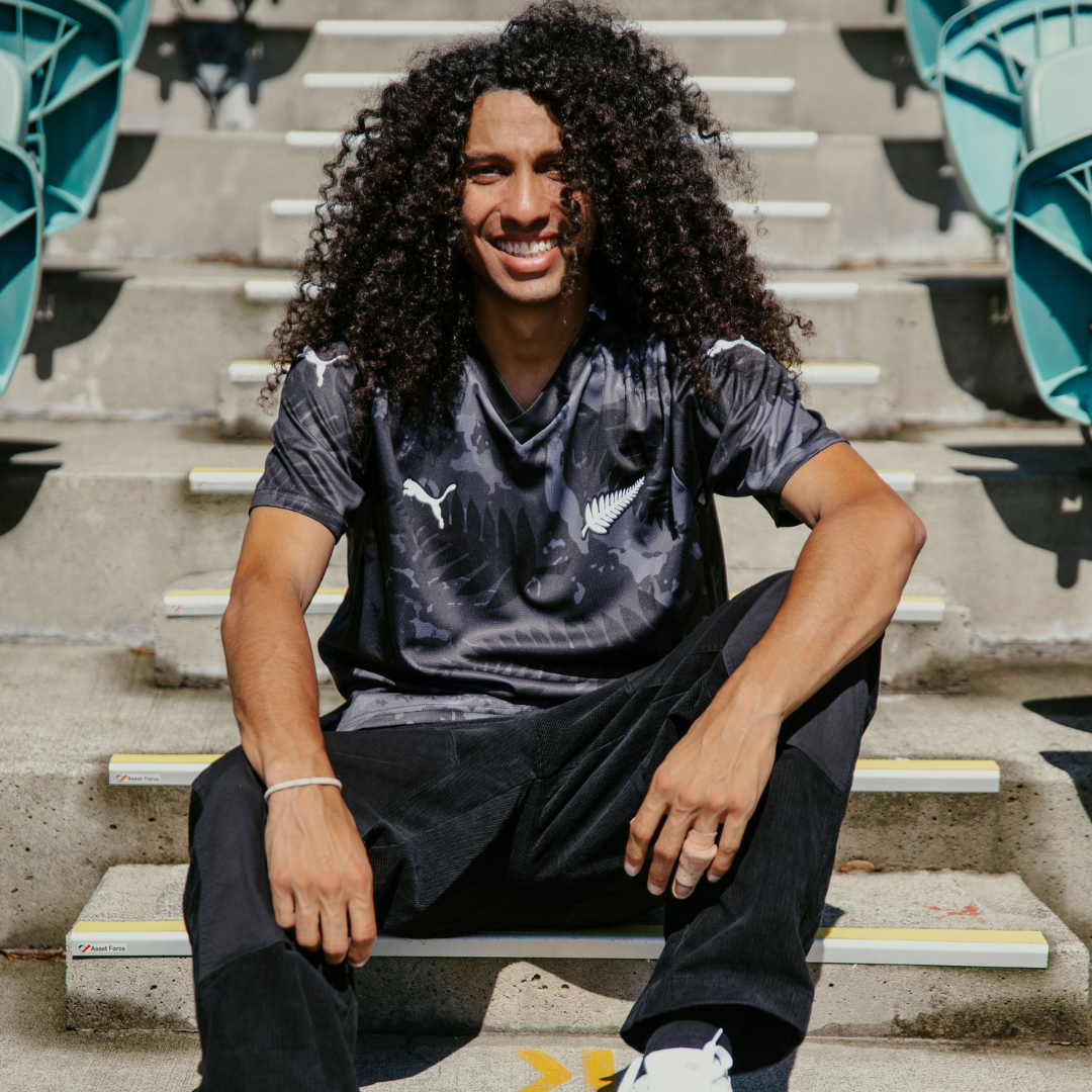 PUMA New Zealand Youth 2024-25 Stadium Black Jersey