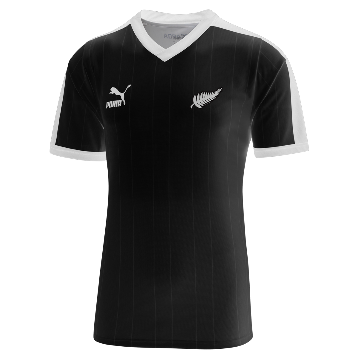 NZF All Whites 2025 Fan Shirt Black