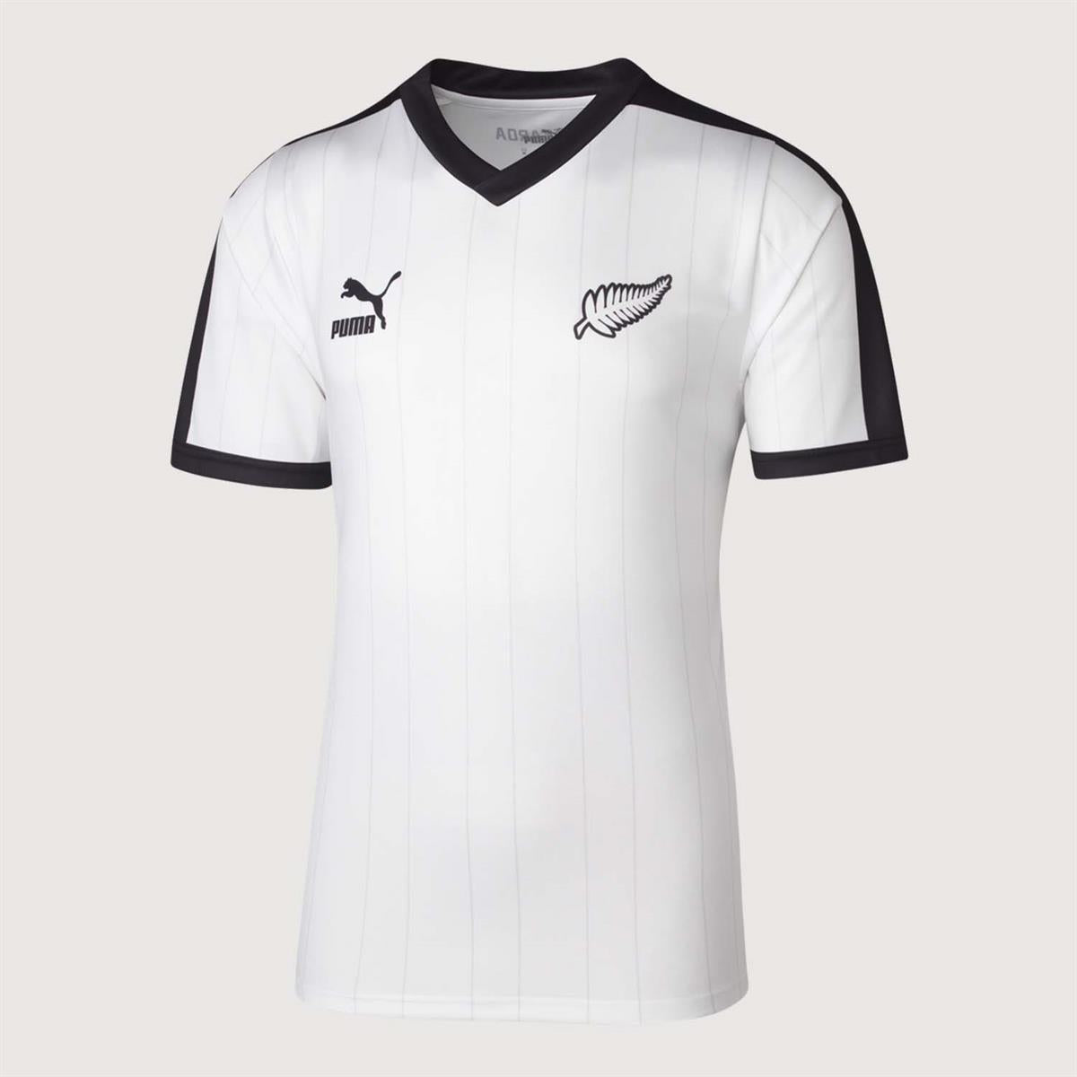 NZF All Whites 2025 Fan Shirt White – NZ Football Shop