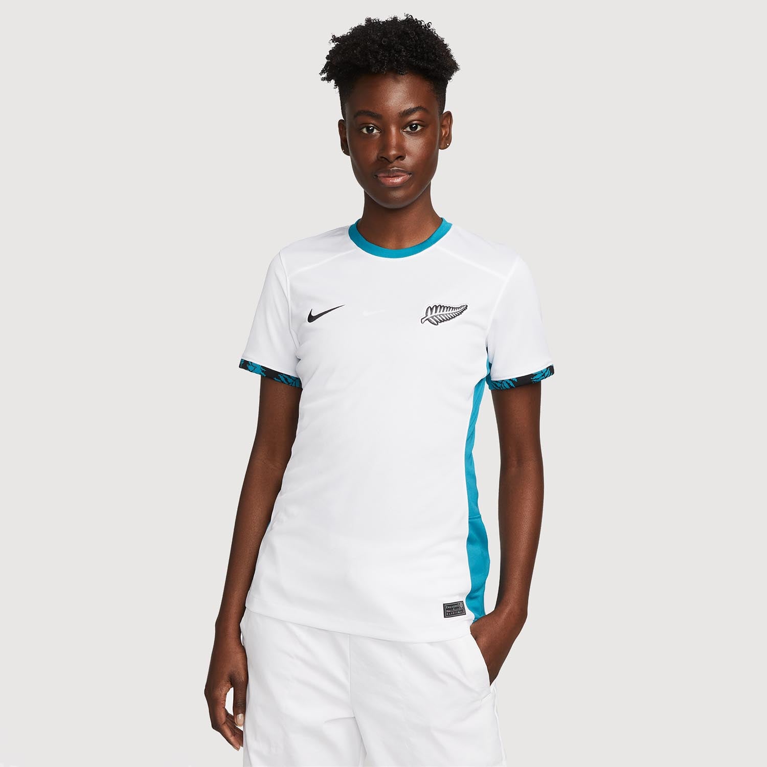 New Zealand Adult Women's 2023 Stadium White Jersey – NZ Football Shop