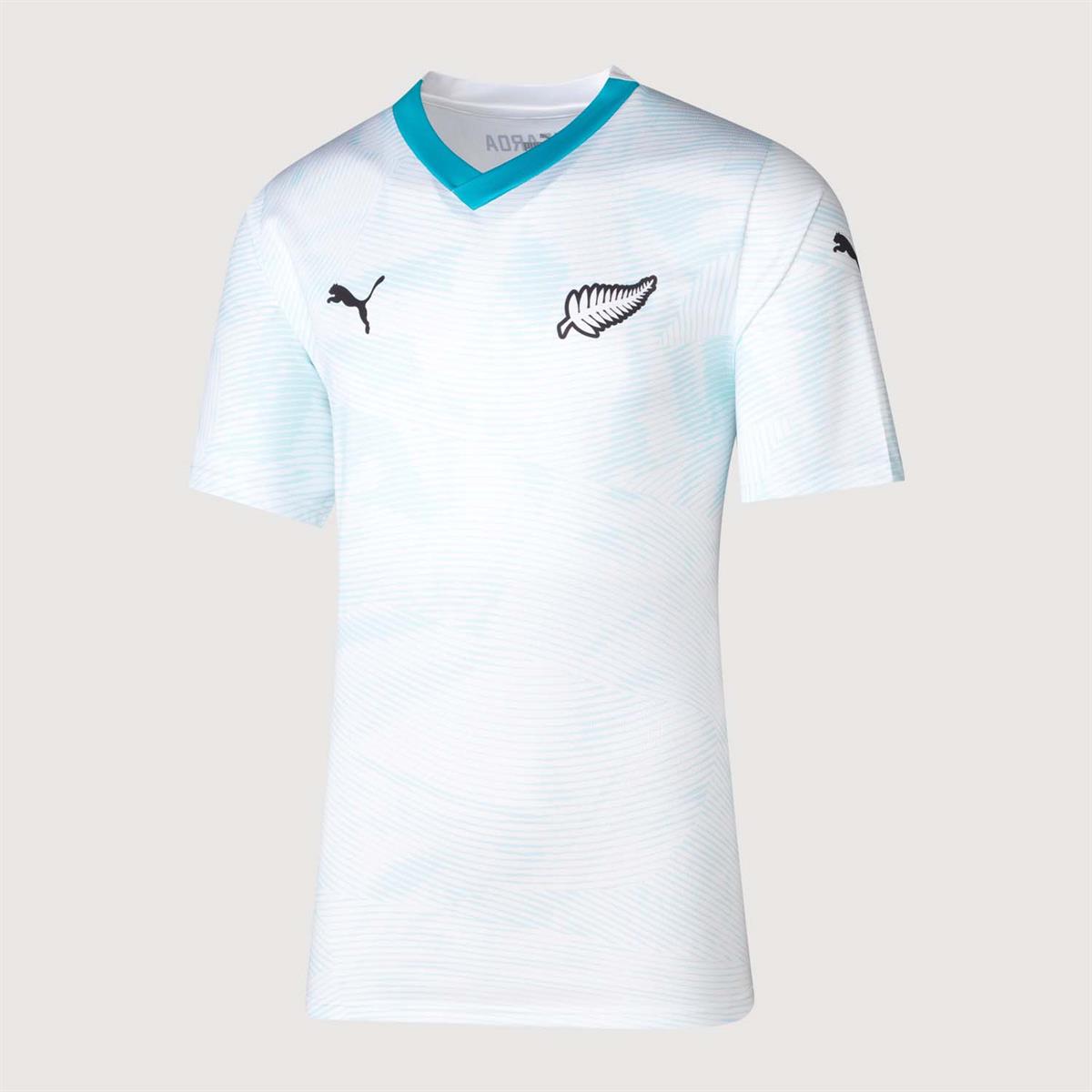 PUMA New Zealand Youth 2024-25 Stadium White Jersey