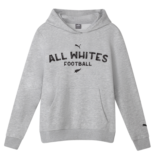 NZF All Whites Football 2025 Unisex Casual Hoodie