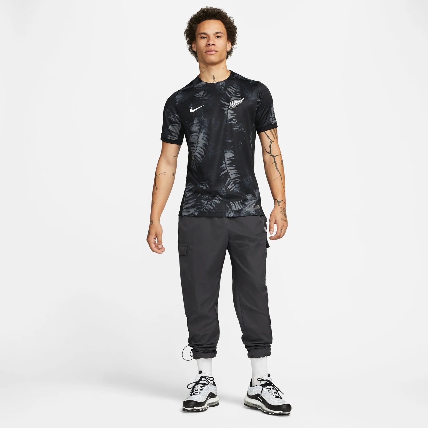 New Zealand Adult Men's 2023 Stadium Black Jersey