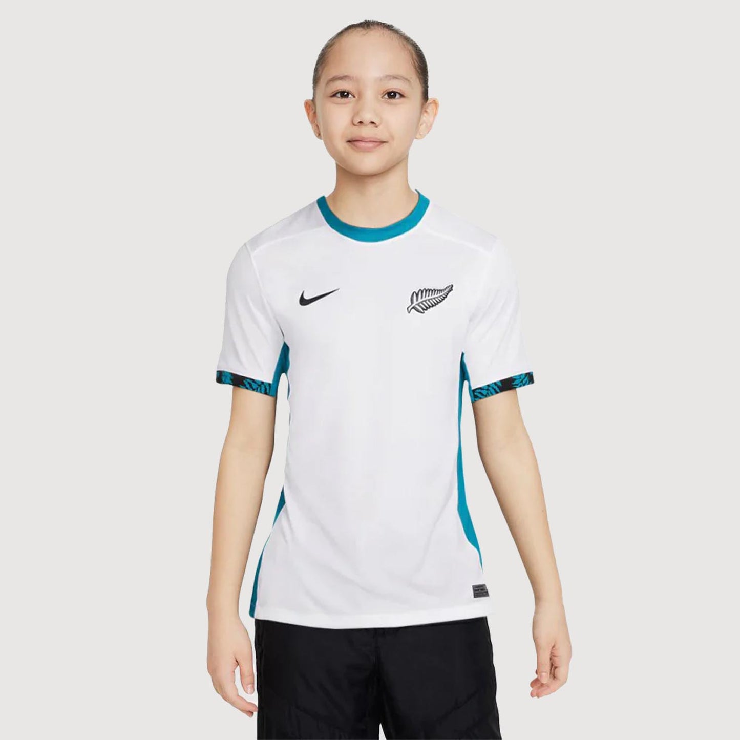 New Zealand Youth 2023 Stadium White Jersey
